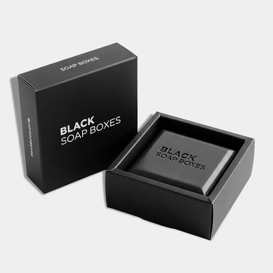 Black Soap Cardboard Boxes