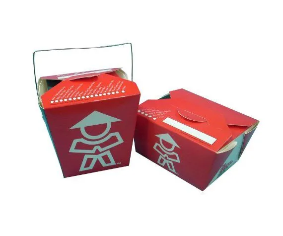 Chinese food takeout boxes