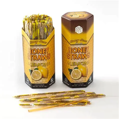 Custom Honey Straw Boxes