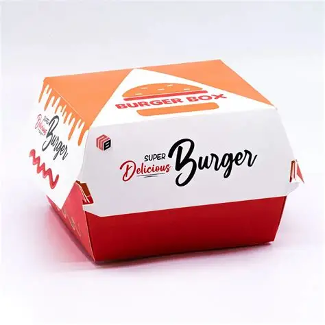 Custom Printed Burger Boxes