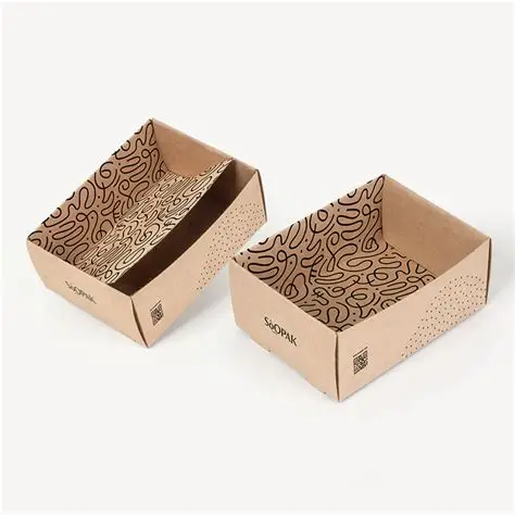 Custom Printed Full Flat Double Tray Box