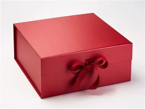Custom Red Gift Boxes