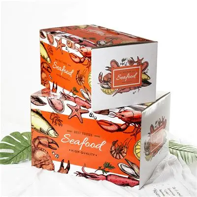 Custom Seafood Packaging boxes
