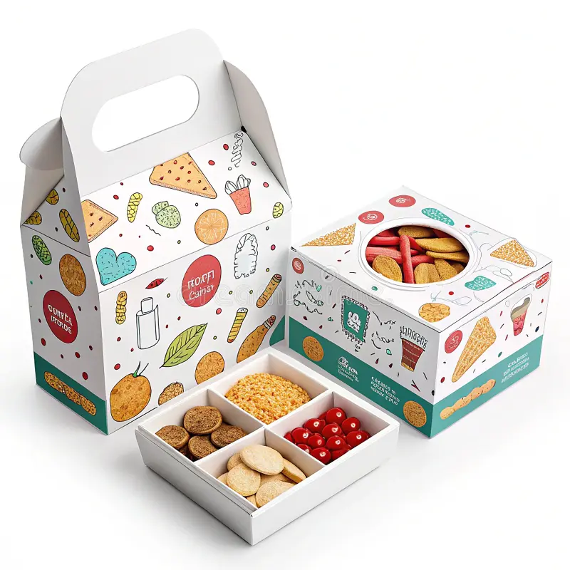 Custom Snacks Boxes