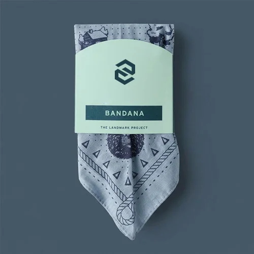 Custom bandana packaging