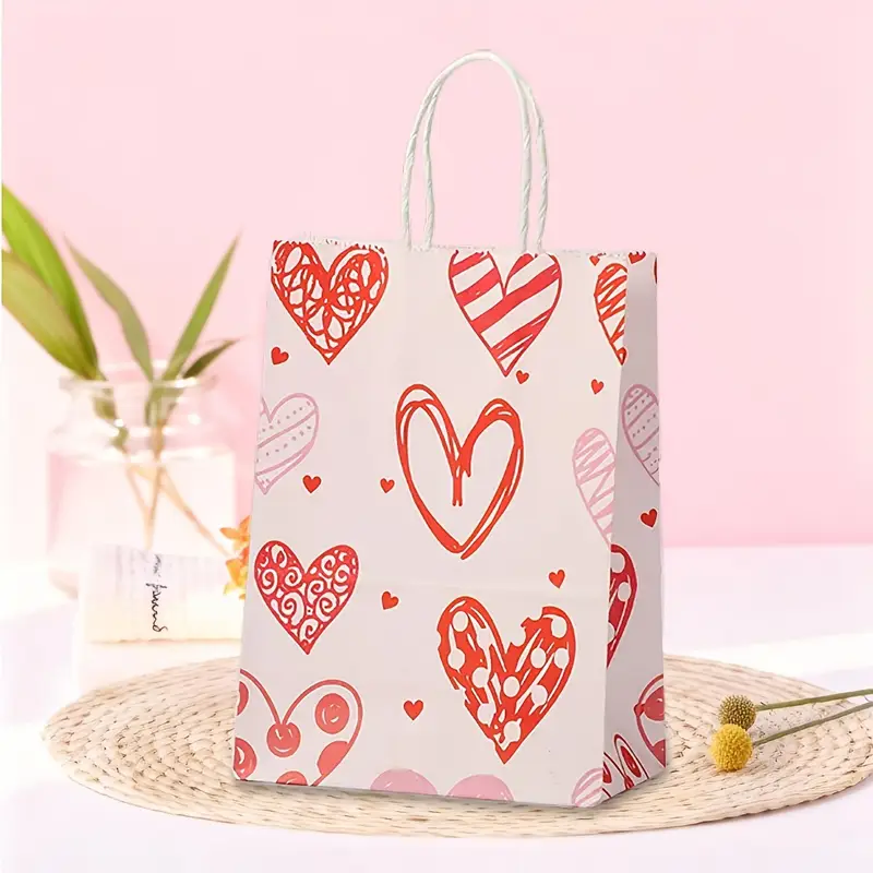 Heart Paper Bags