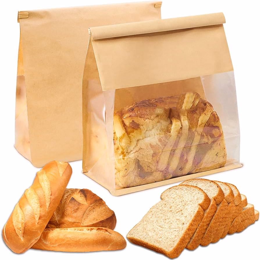Kraft Paper Bag Bread Packaging
