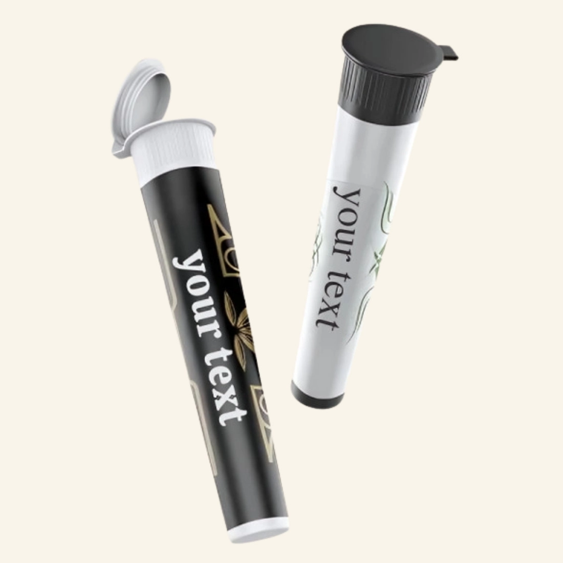 Pre Roll Packaging Labels