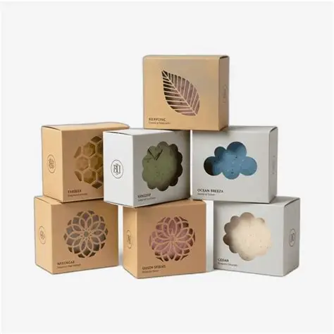 Printed Soap Die Cut Cardboard Boxes