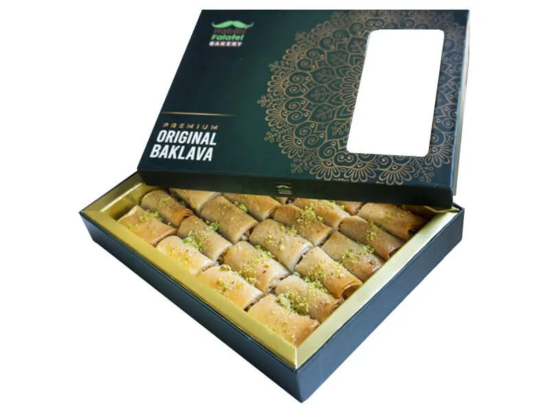 Two piece Baklava boxes