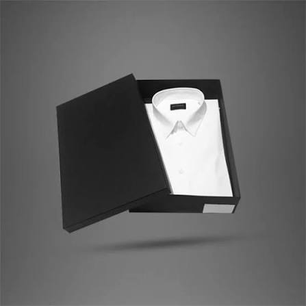 White Shirt Boxes