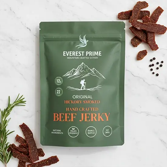 beef jerky bag