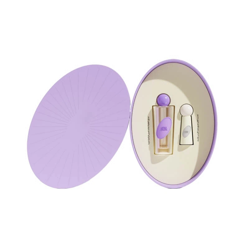 cosmetic Oval packaging boxes 1