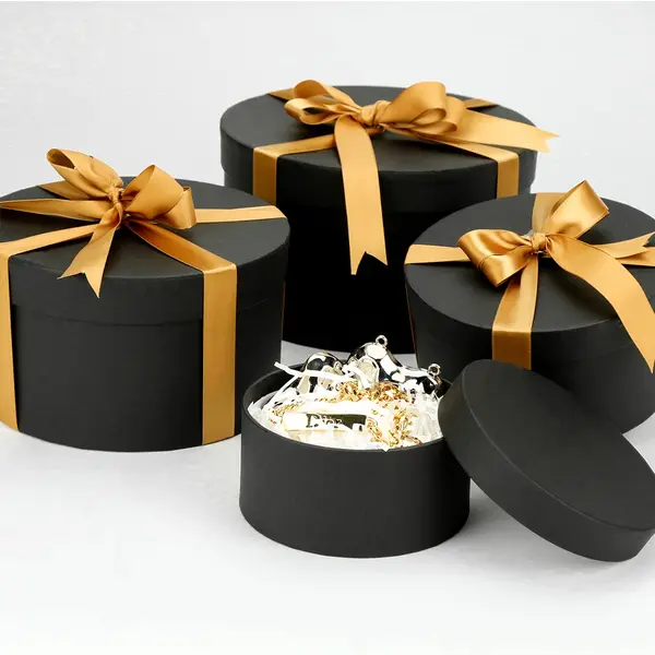 custom circular gift boxes