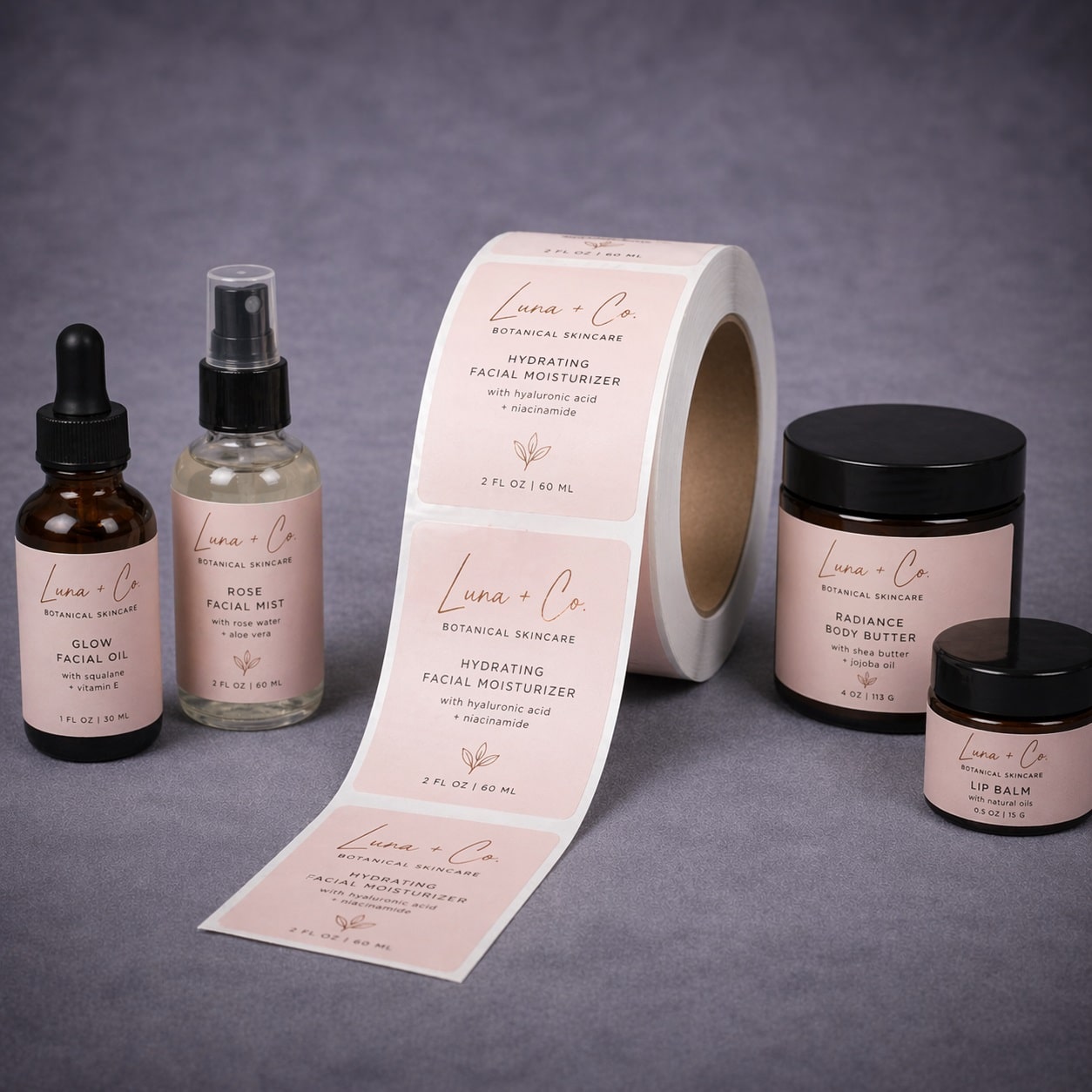 custom cosmetic labels