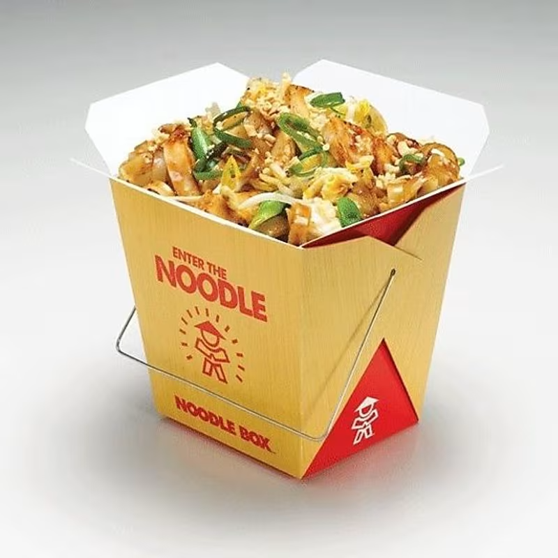 custom printed Noodle Boxes