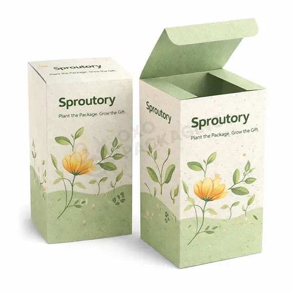 custom seed paper boxes in bulk