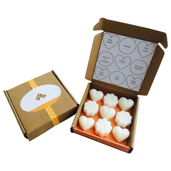 empty wax melt gift boxes