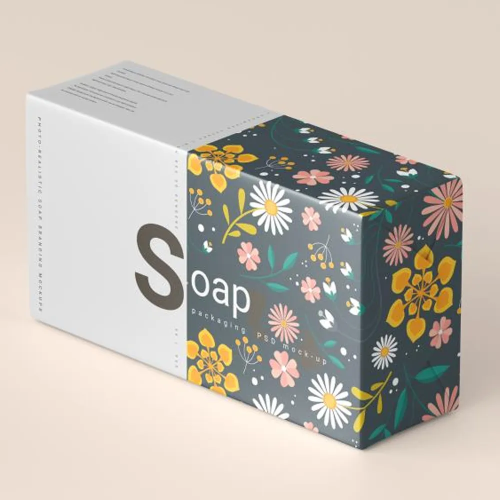 paper soap boxes with logo