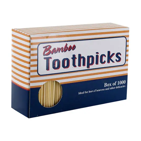 toothpicks boxes