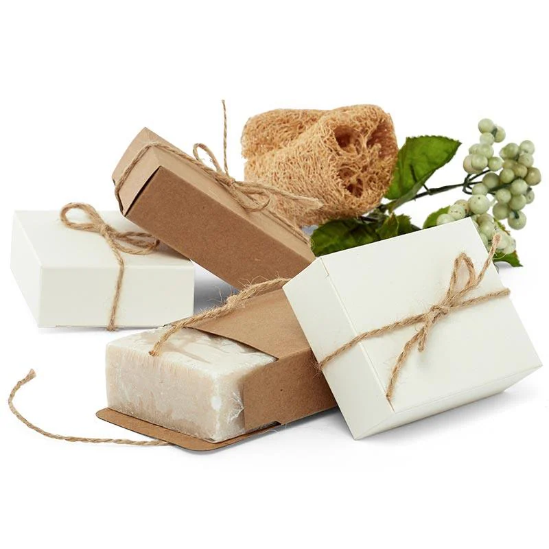 white kraft boxes